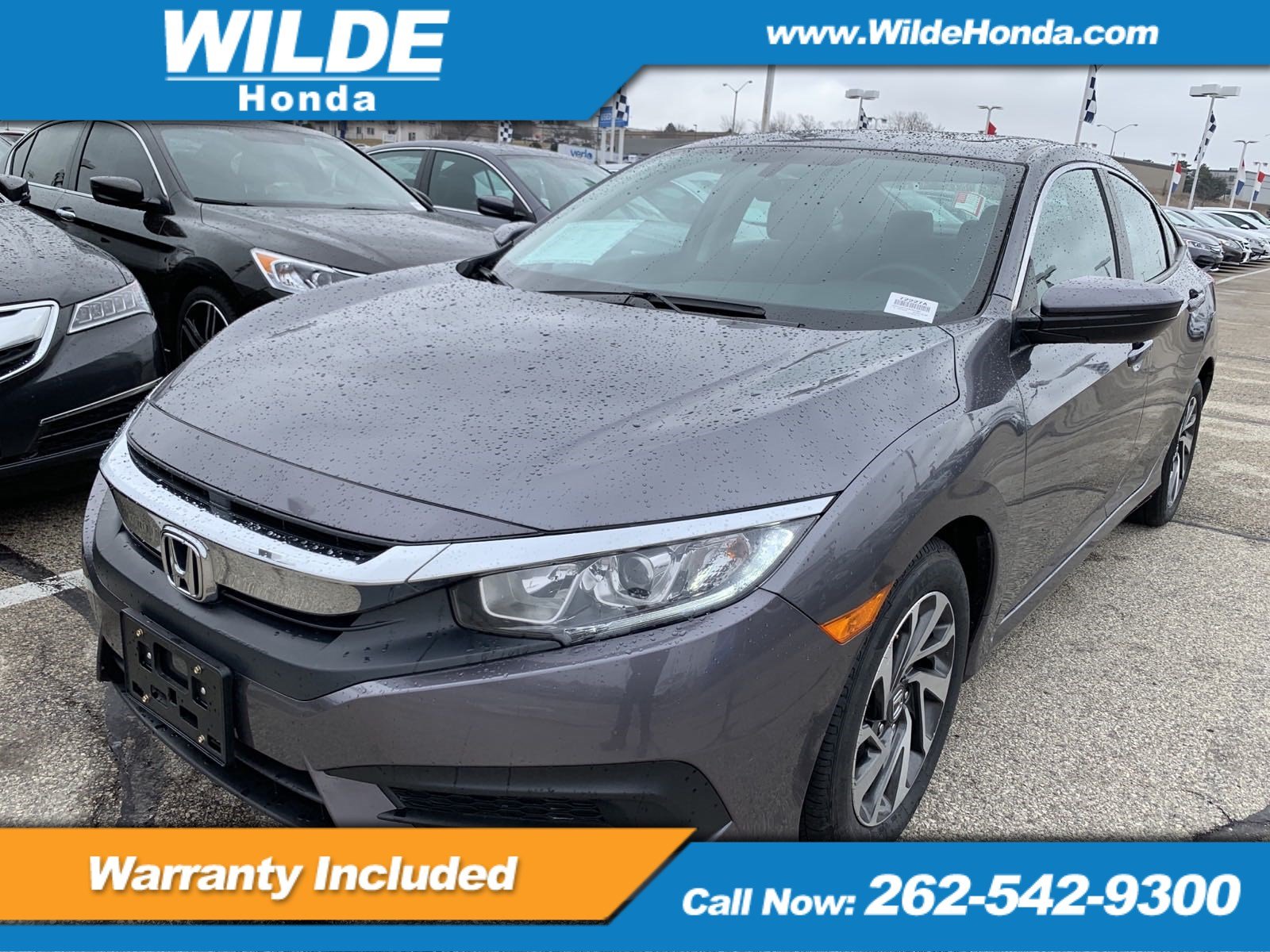 Certified Pre Owned 2017 Honda Civic Ex 4dr Car In Waukesha 72227a Certified Pre Owned 2017 Honda Civic Ex
